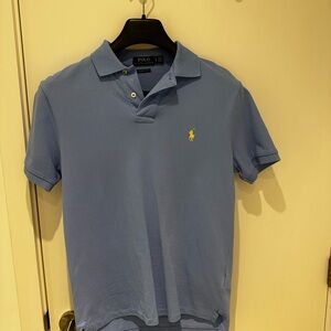 Polo by Ralph Lauren Men's Light Blue Polo Shirt